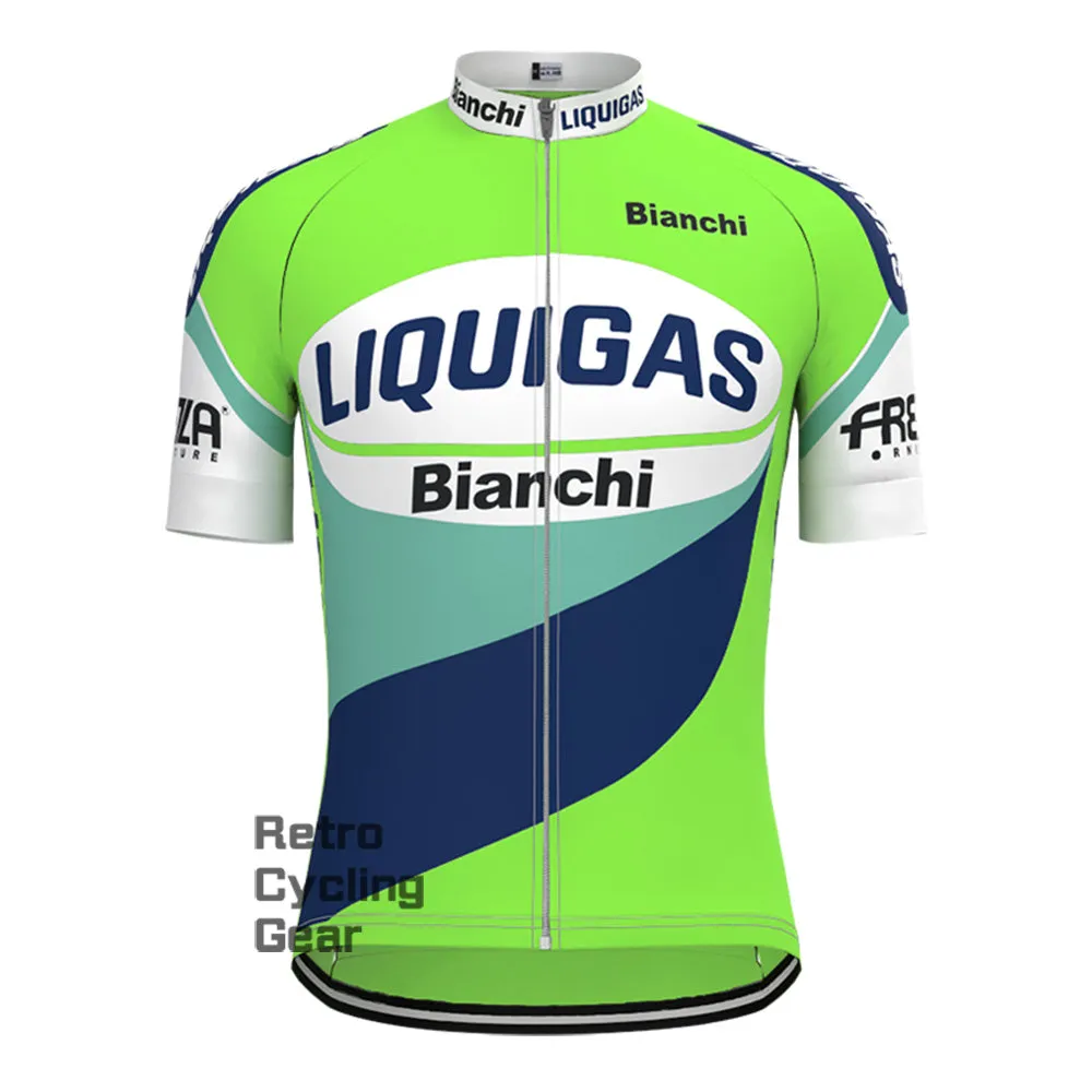 2005 Bianchi Retro Long Sleeve Cycling Kits