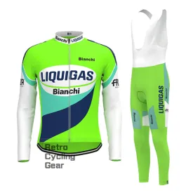 2005 Bianchi Retro Long Sleeve Cycling Kits