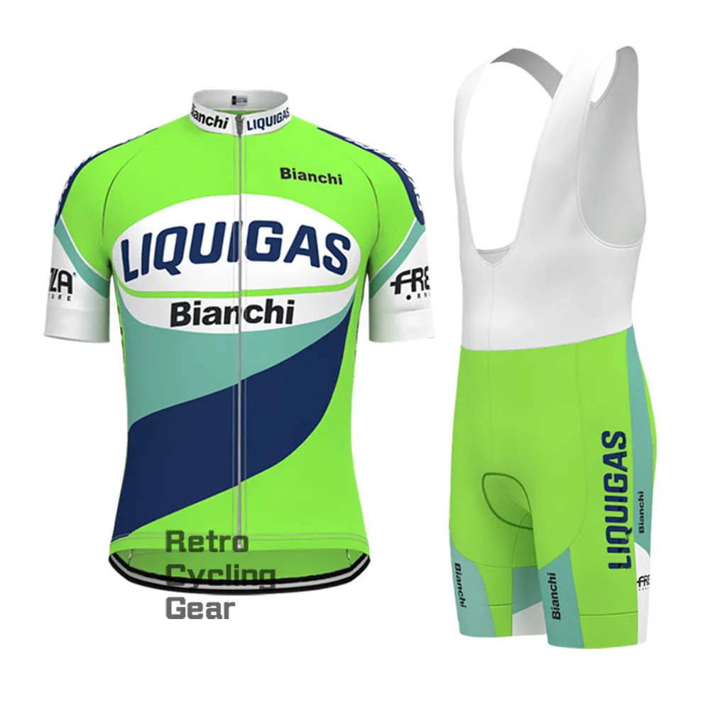 2005 Bianchi Retro Long Sleeve Cycling Kits