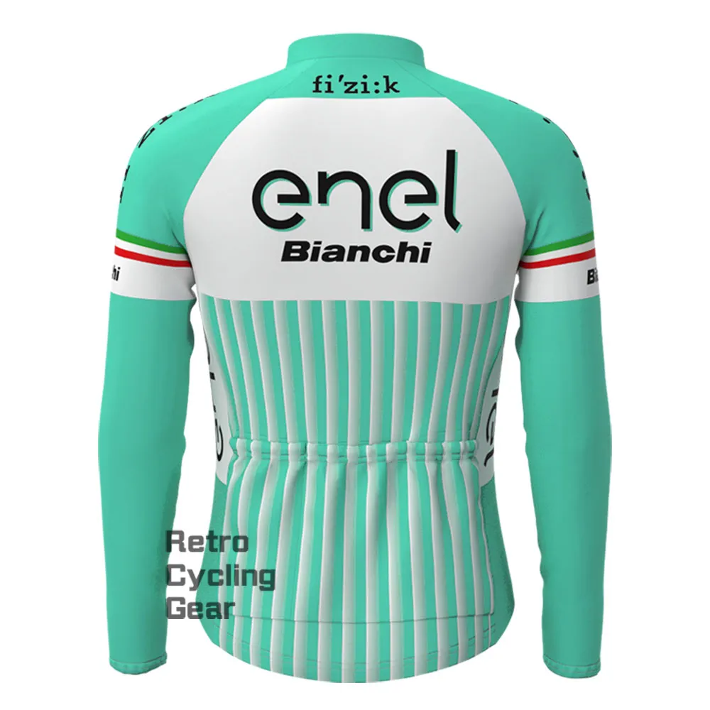2017 Enel  Bianchi Long Sleeve Cycling Kits
