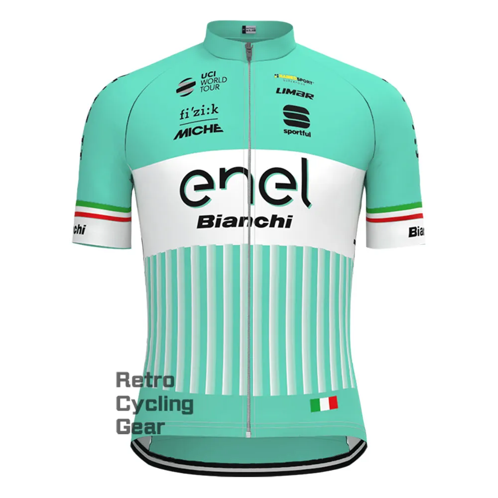 2017 Enel  Bianchi Long Sleeve Cycling Kits