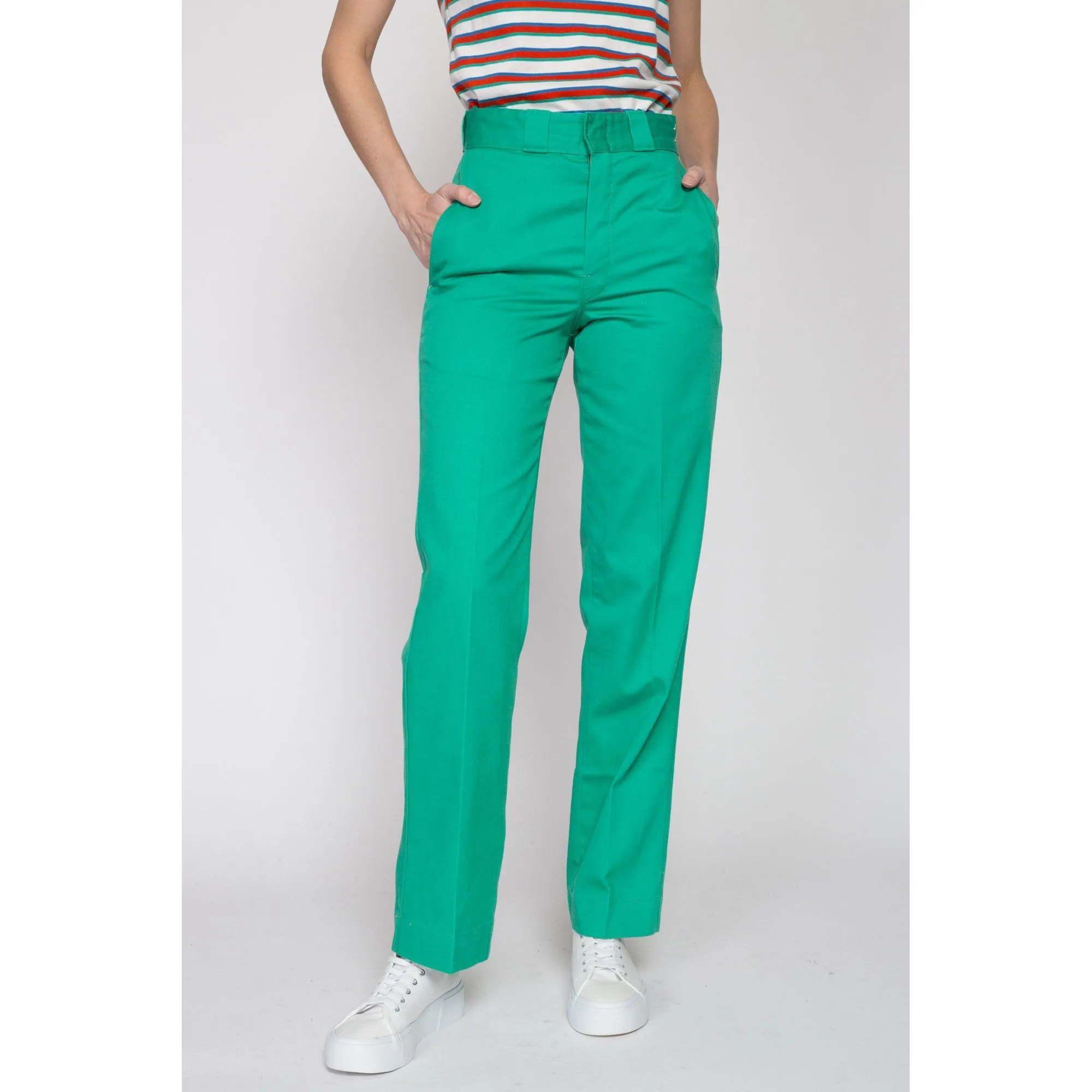 27x32 70s Dickies Teal Green Workwear Pants