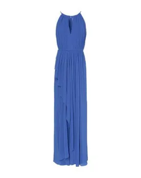 8 By Yoox Women Long dress Bright blue 8 UK
