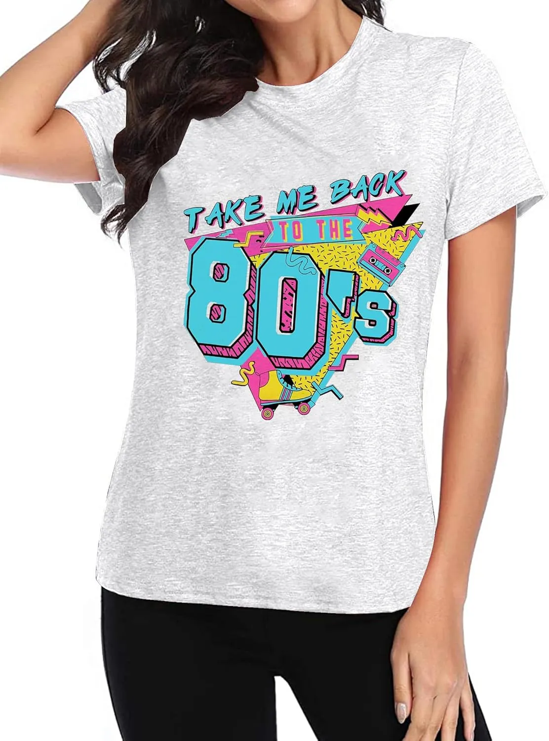90s Outfit for Women Take Me Back to The 90's Shirt Vintage 80s T-Shirt Casual 90s 80s Nostalgia Tee Tops