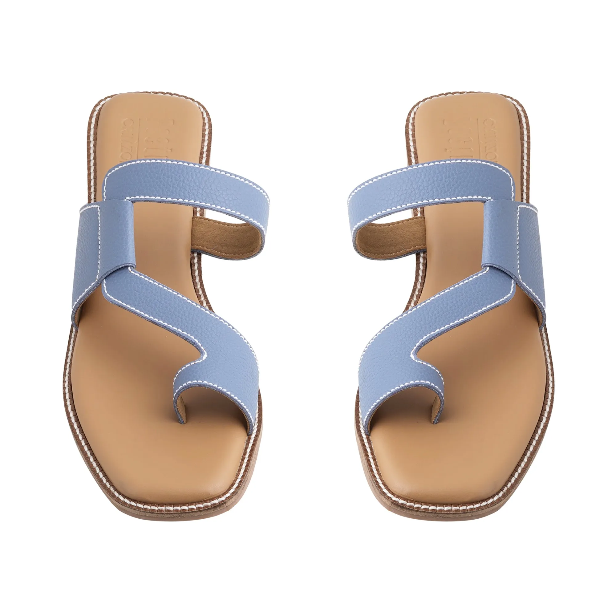 ALYA- BLUE FLATS