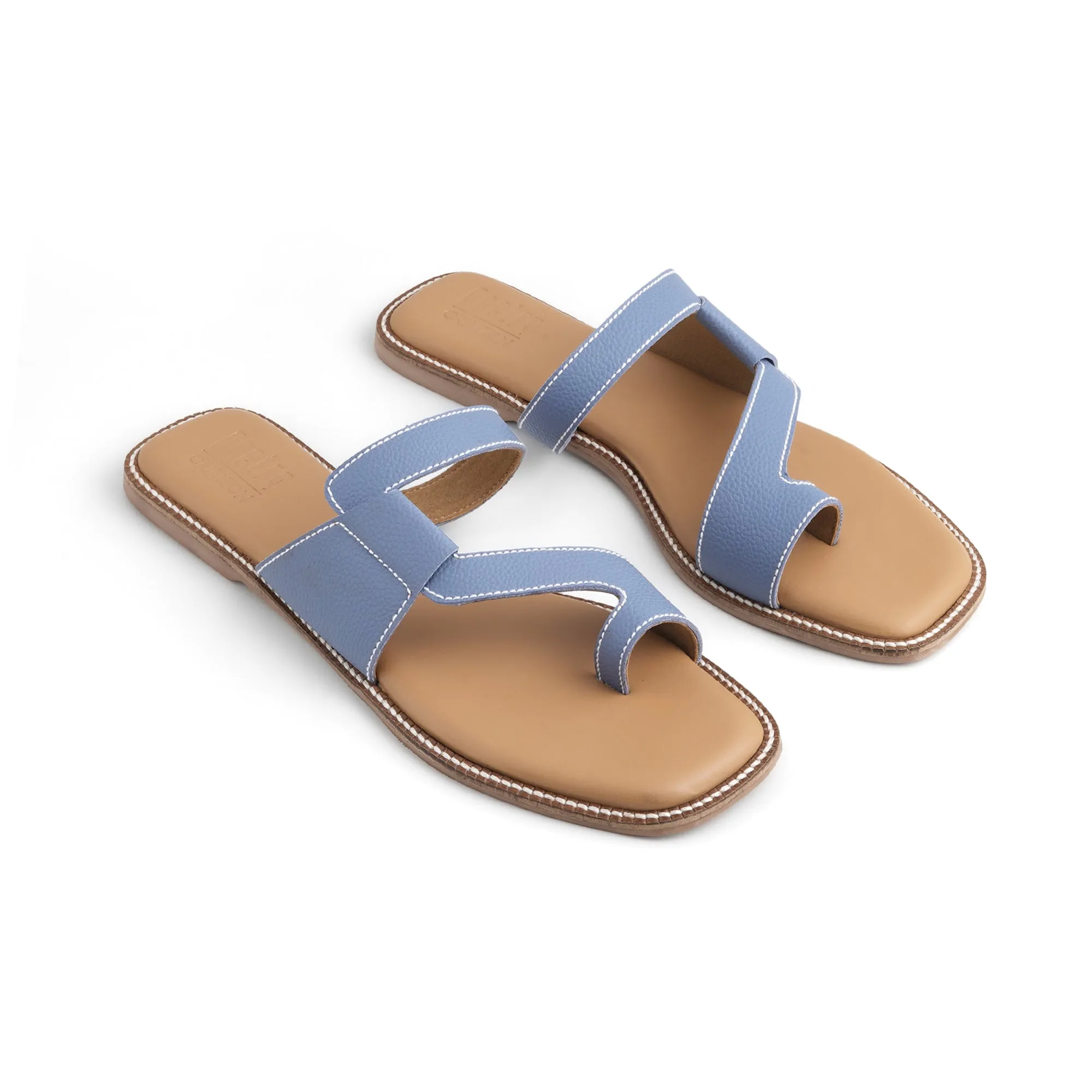 ALYA- BLUE FLATS