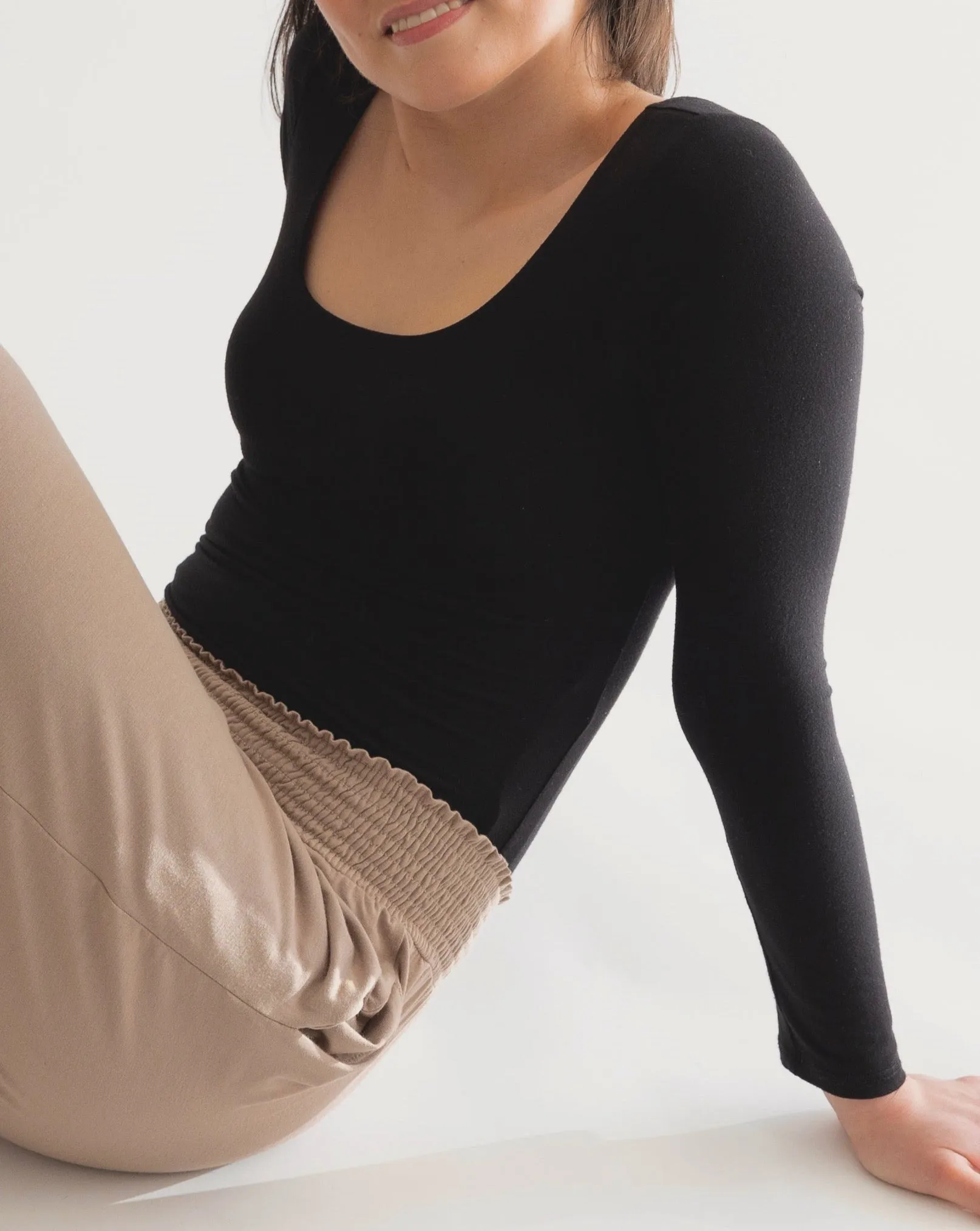 Bamboo Square Neck