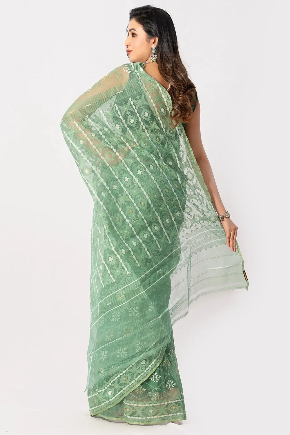 Belwari Jamdani Saree
