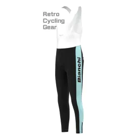 Bianchi Grey Green Retro Cycling Pants