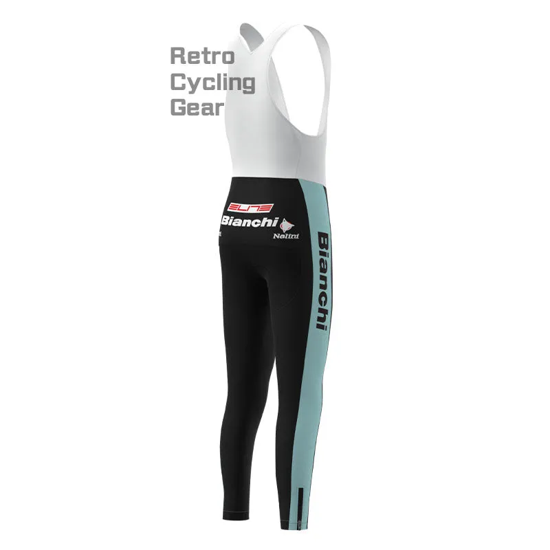 Bianchi Grey Green Retro Cycling Pants