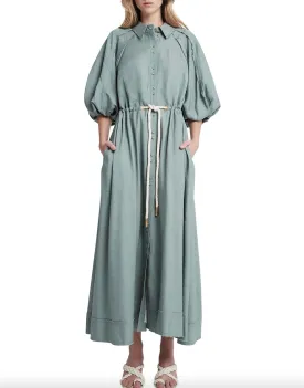 Bonjour Belted Shirtdress