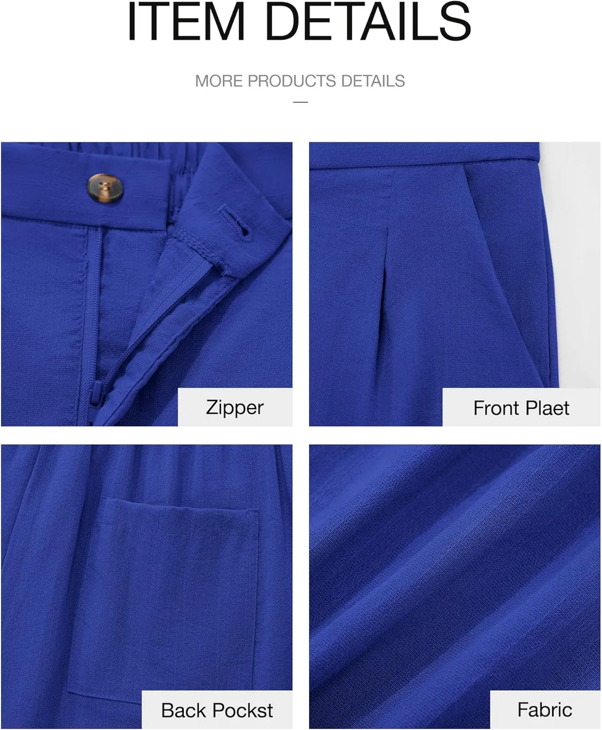 BTFBM Womens Shorts Dressy Casual Summer 2025 High Waisted Tailored Pleated Business Work Trouser Shorts with Pockets