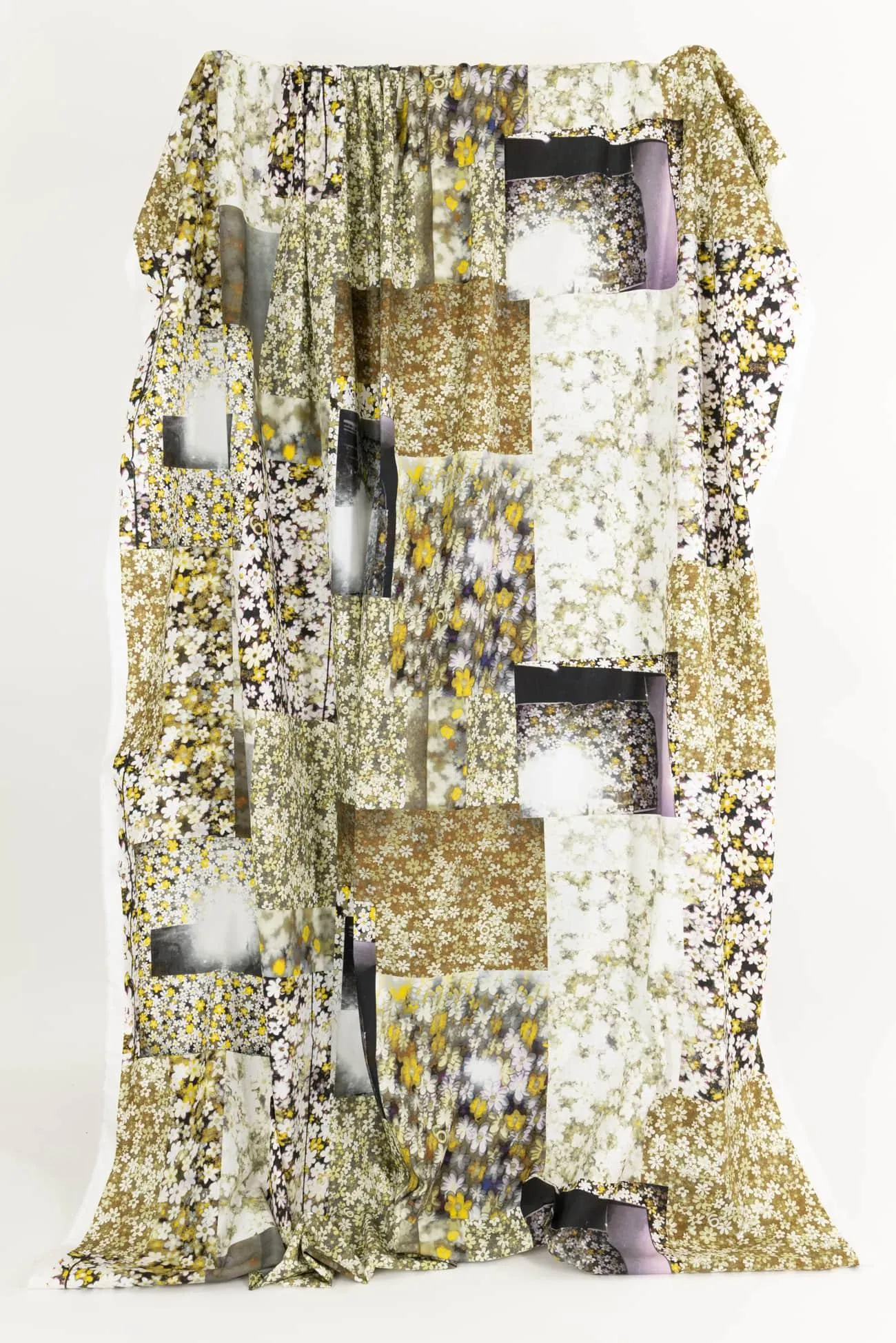 Buttercup Collage Italian Cotton Woven