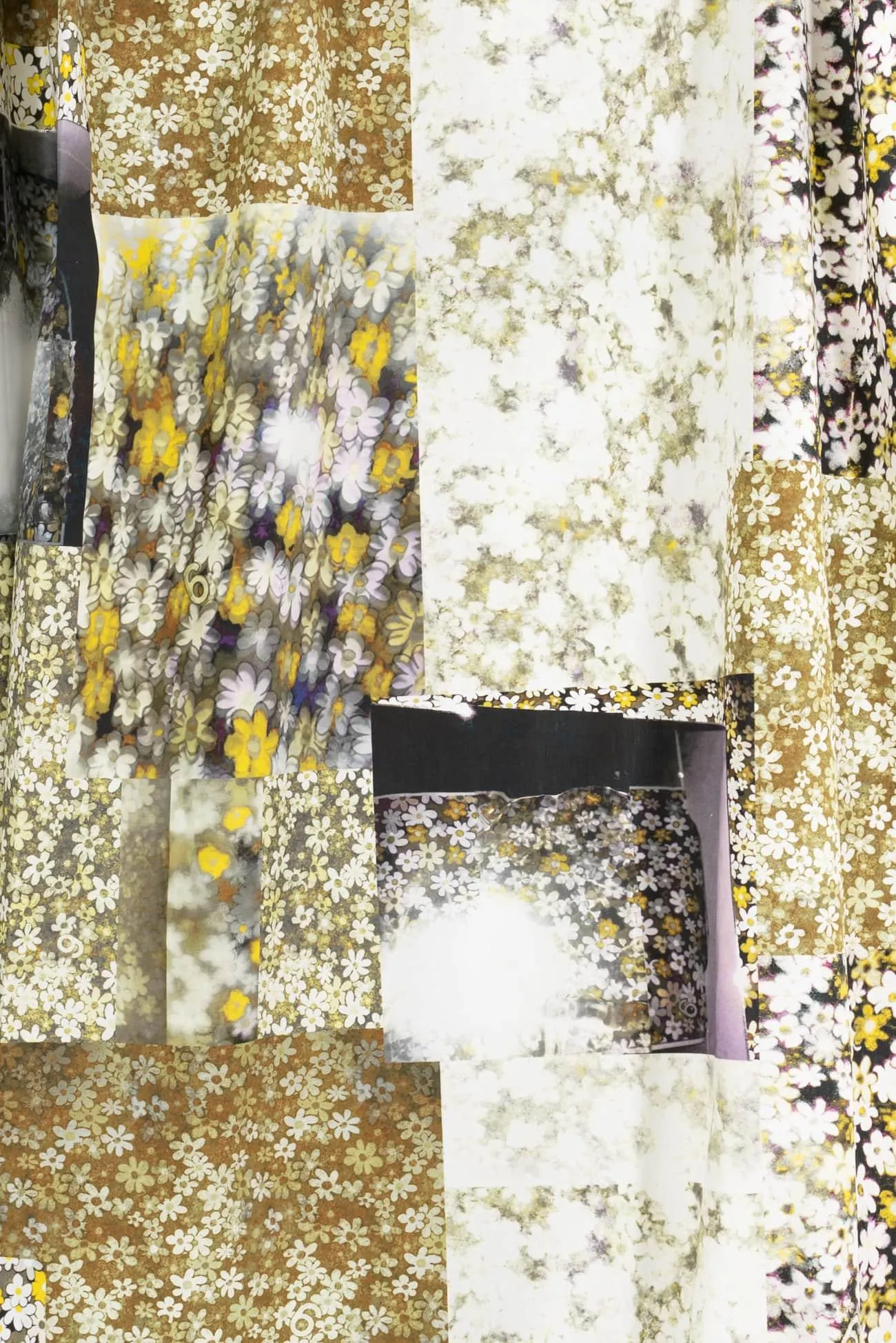 Buttercup Collage Italian Cotton Woven
