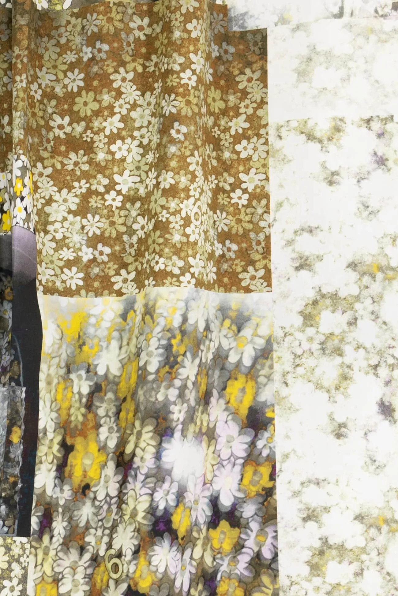 Buttercup Collage Italian Cotton Woven