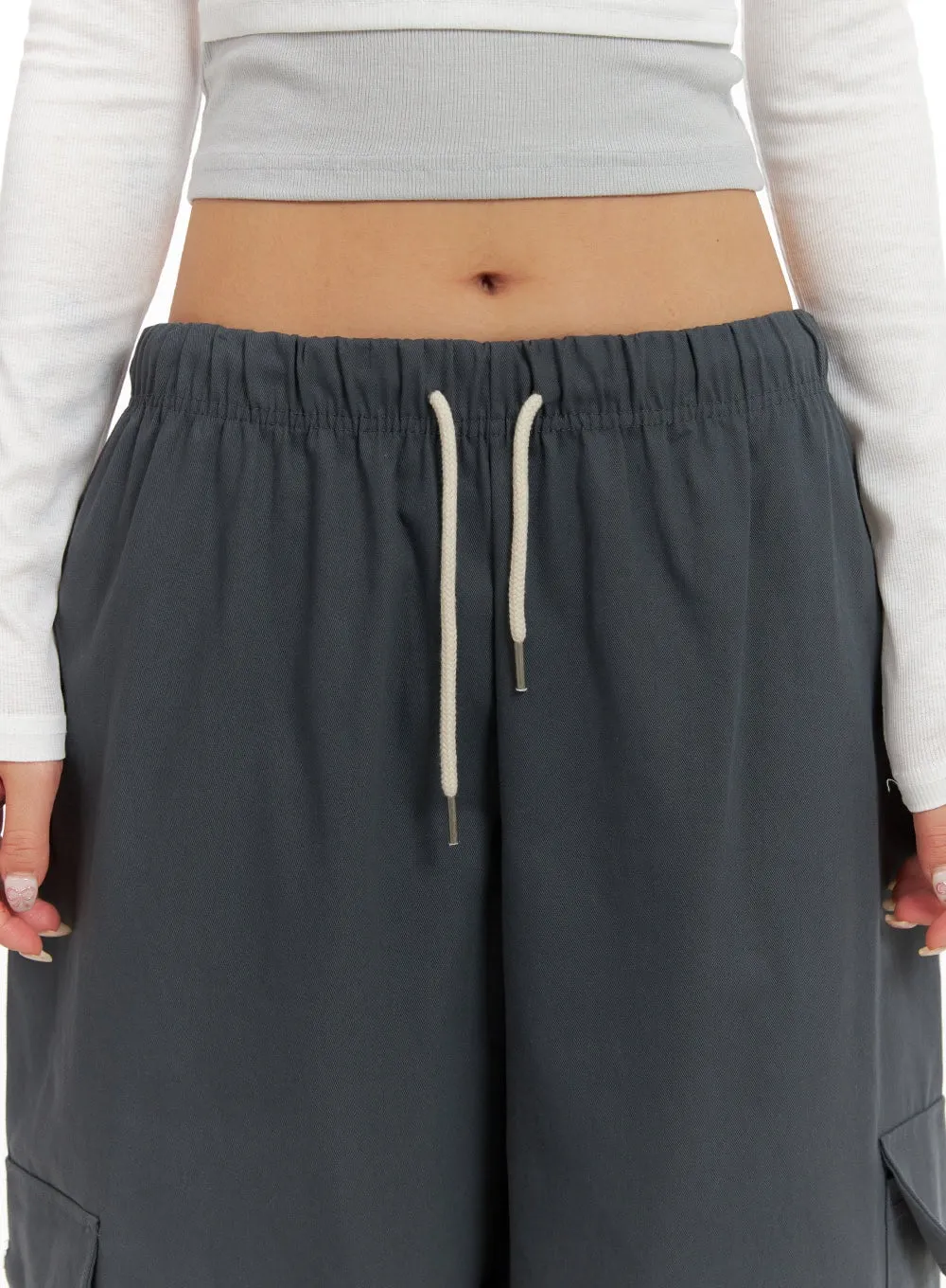 Cargo Wide Leg Pants IY410