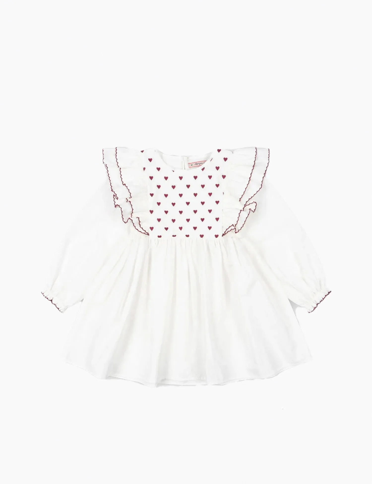 Coeur Dress in Pure White