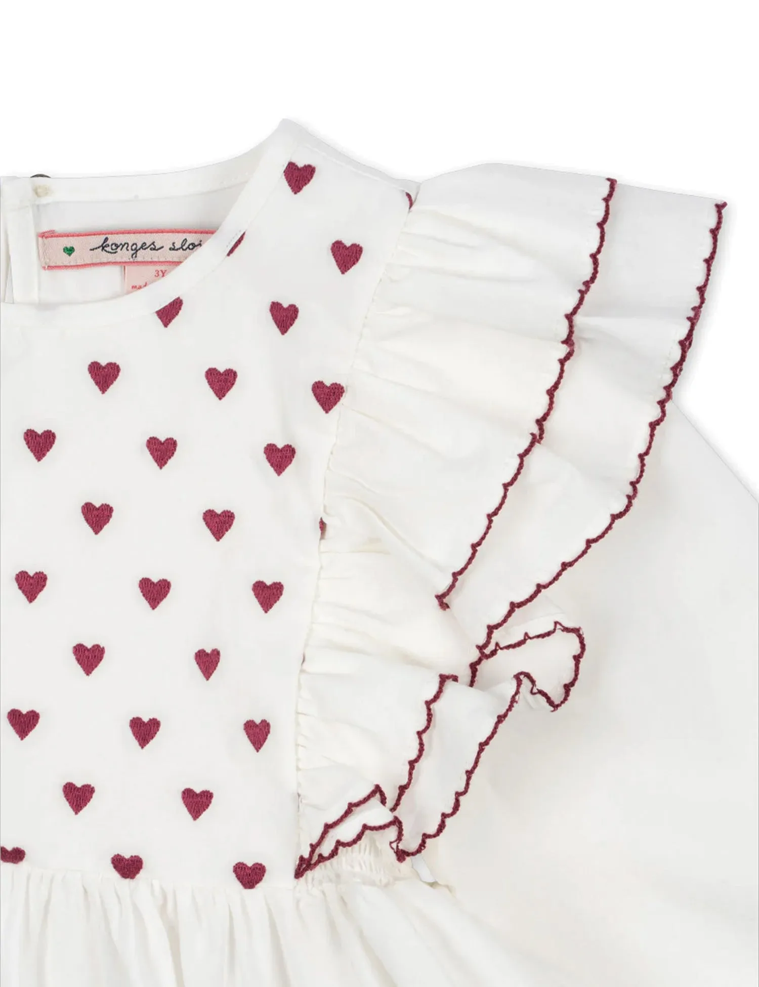 Coeur Dress in Pure White