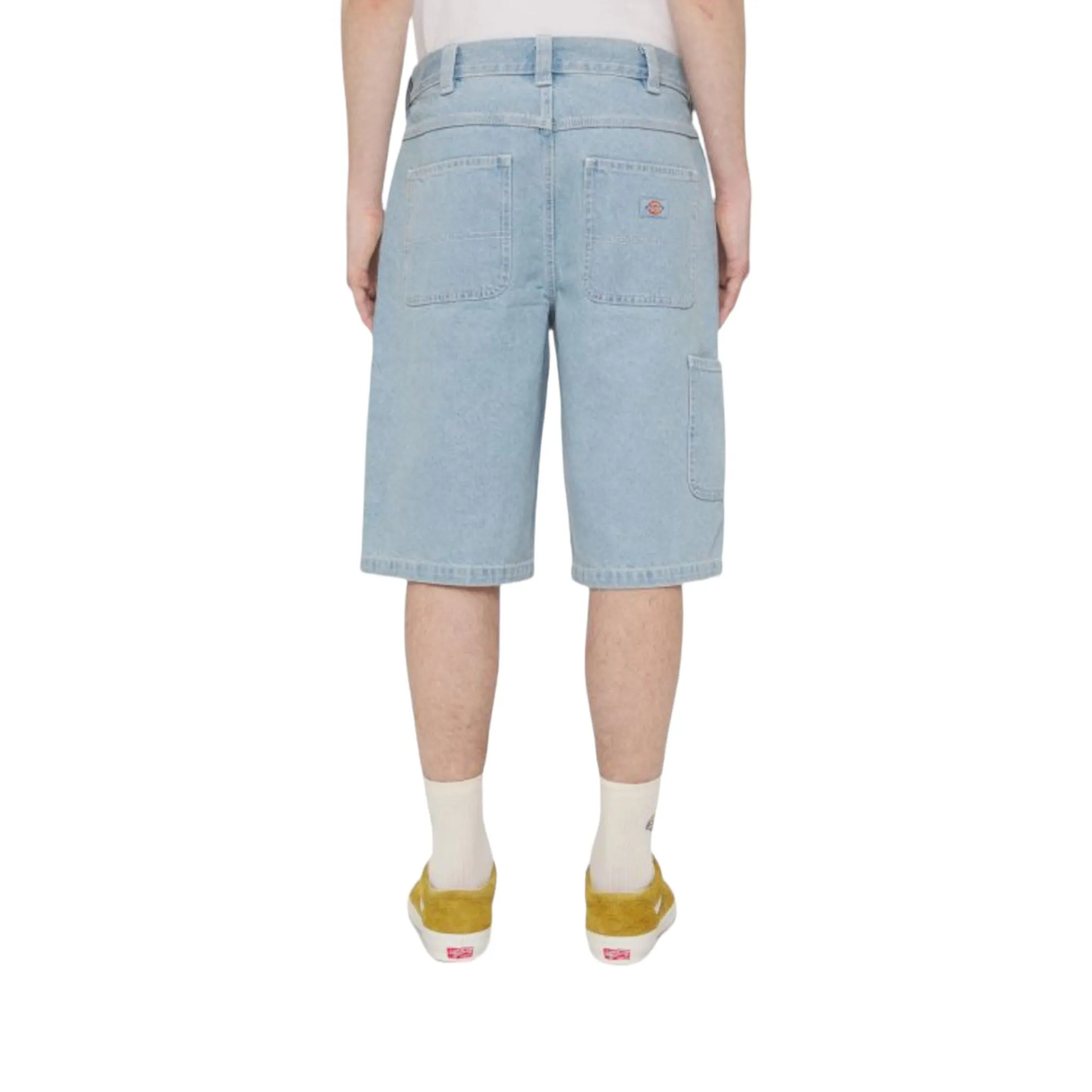 Dickies Madison Denim Shorts Vintage Blue