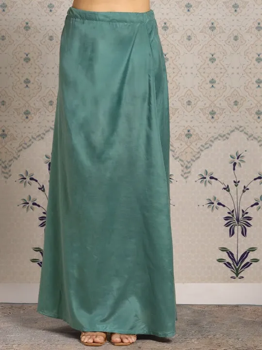 Embroidered Net Saree