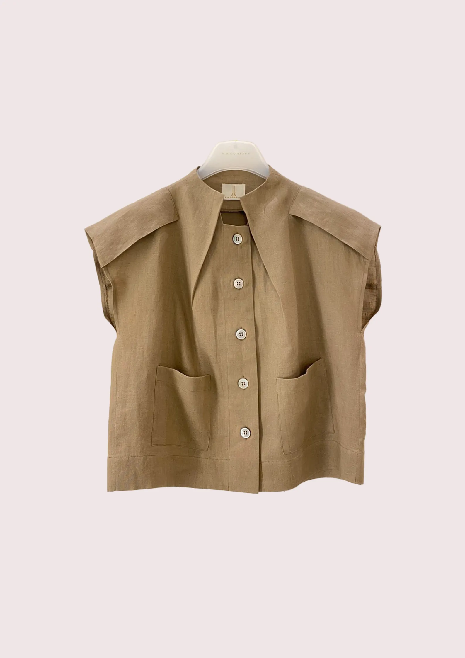 Gali Linen Blouse