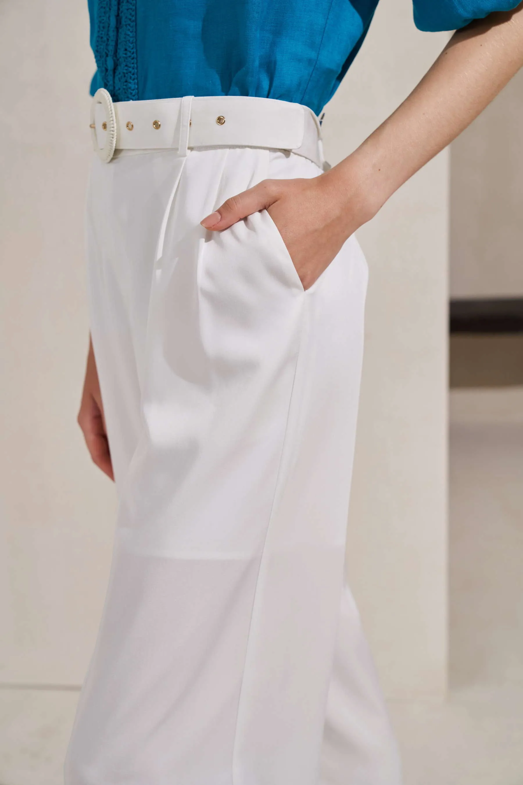 GDS Kaia Blouse | Blue Moon