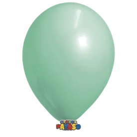 Globos Payaso 12in Balloon Pastel Light Green 50ct