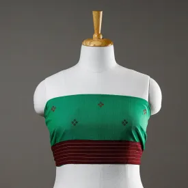 Green - Jacquard Cotton Blouse Piece