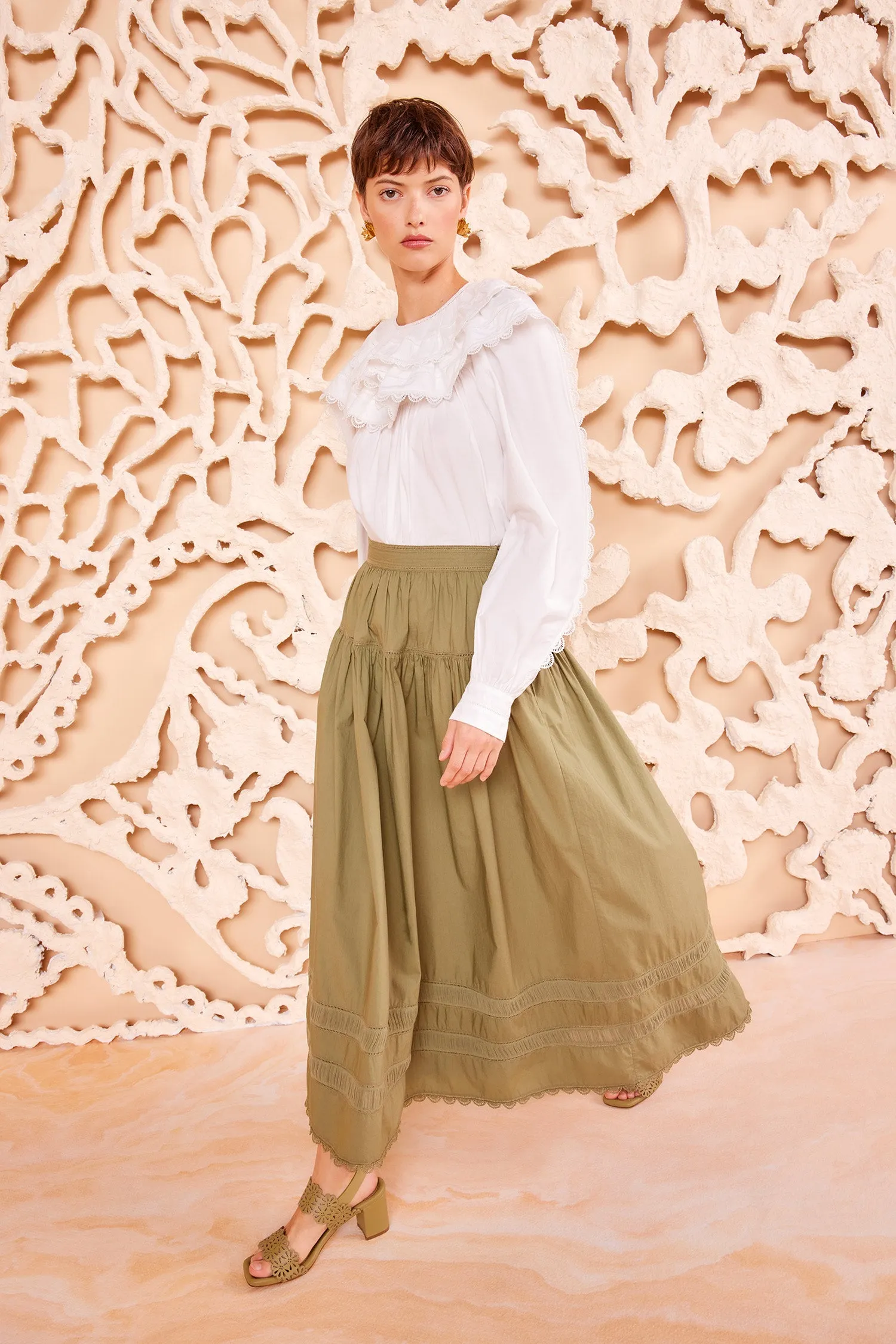 Harlow Skirt - Lichen