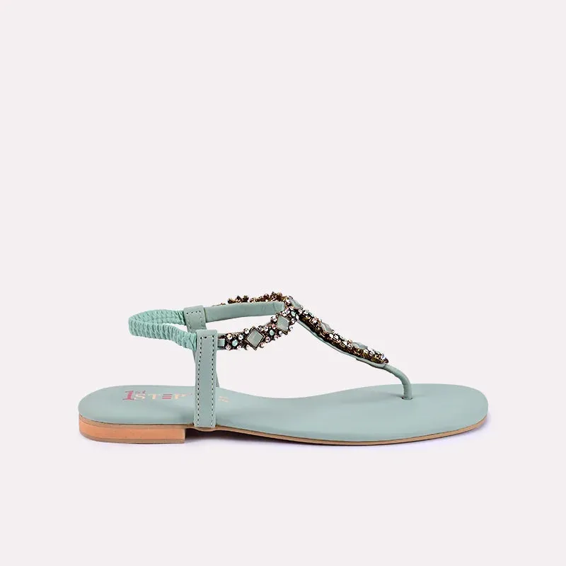 Lark Light Green Fancy Sandals 0421248