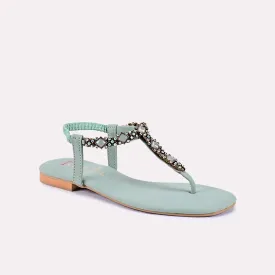 Lark Light Green Fancy Sandals 0421248