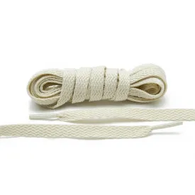 Light Beige Flat Shoe Laces