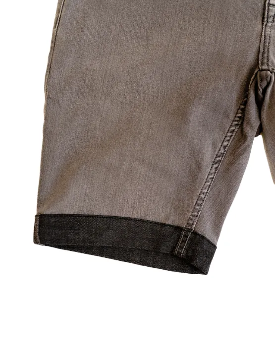 Light Grey Jean Shorts