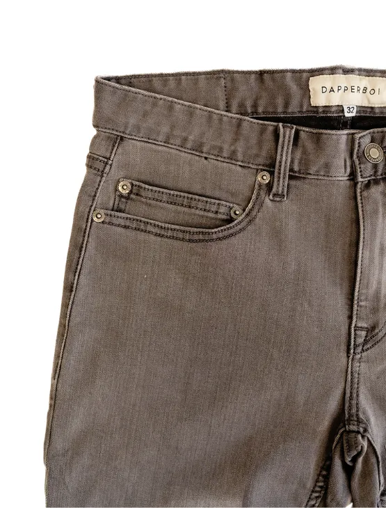 Light Grey Jean Shorts