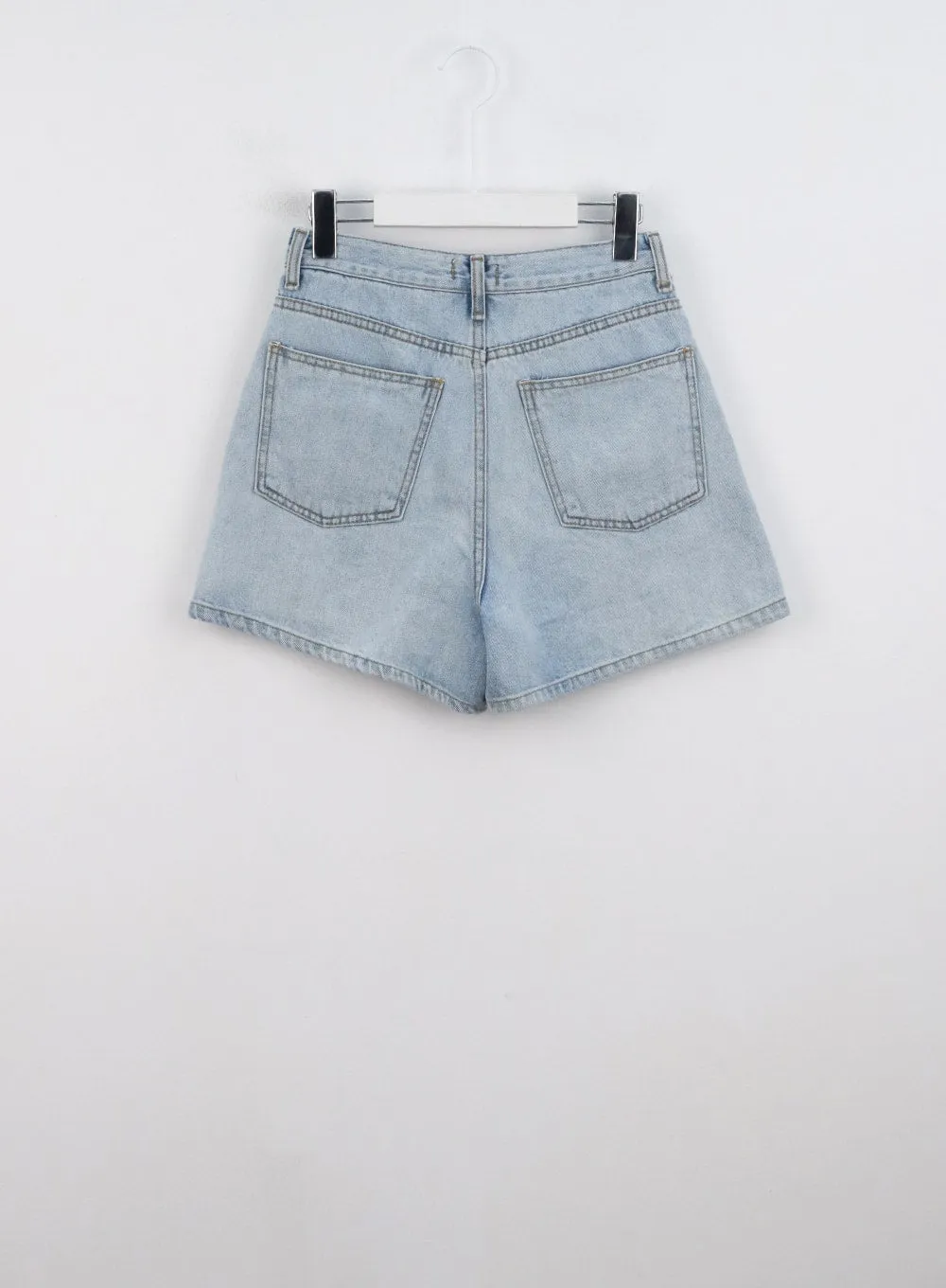 Light Wash Denim Shorts CL328