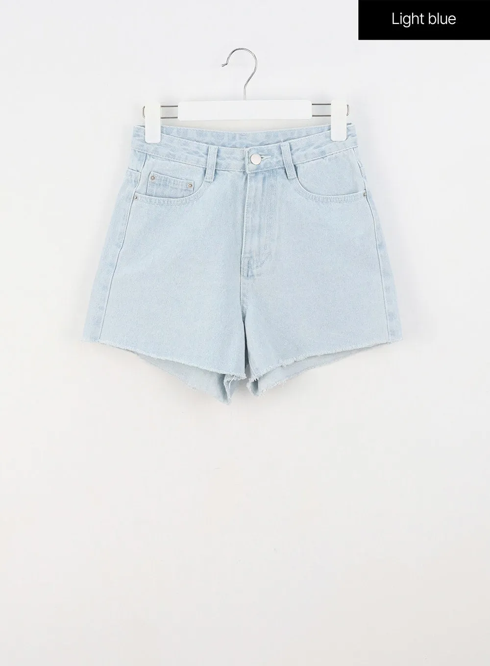 Light Wash Denim Shorts OU307