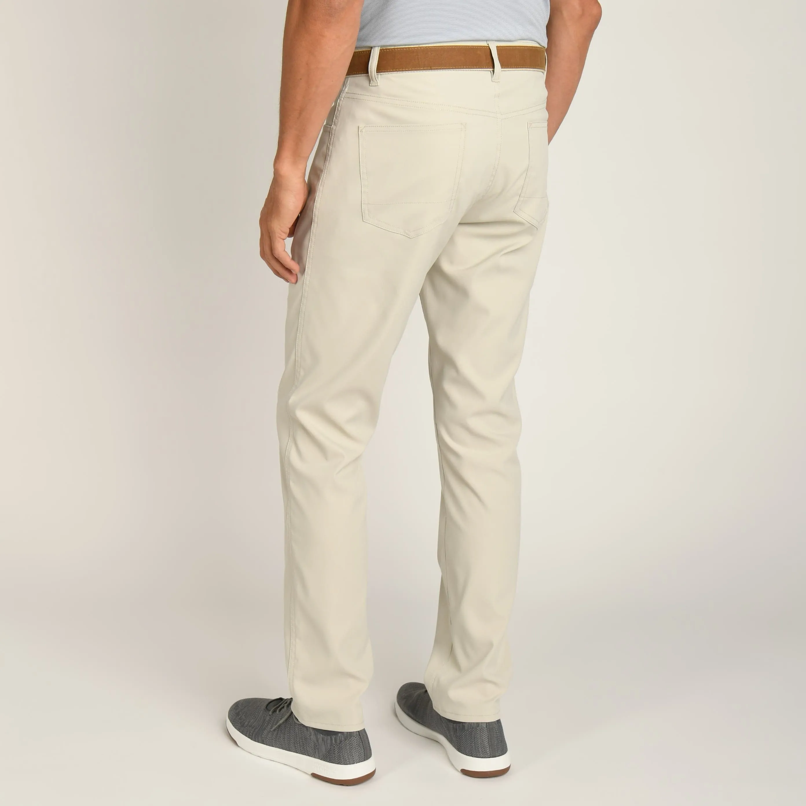 Long Drive Performance Five-Pocket - Stone