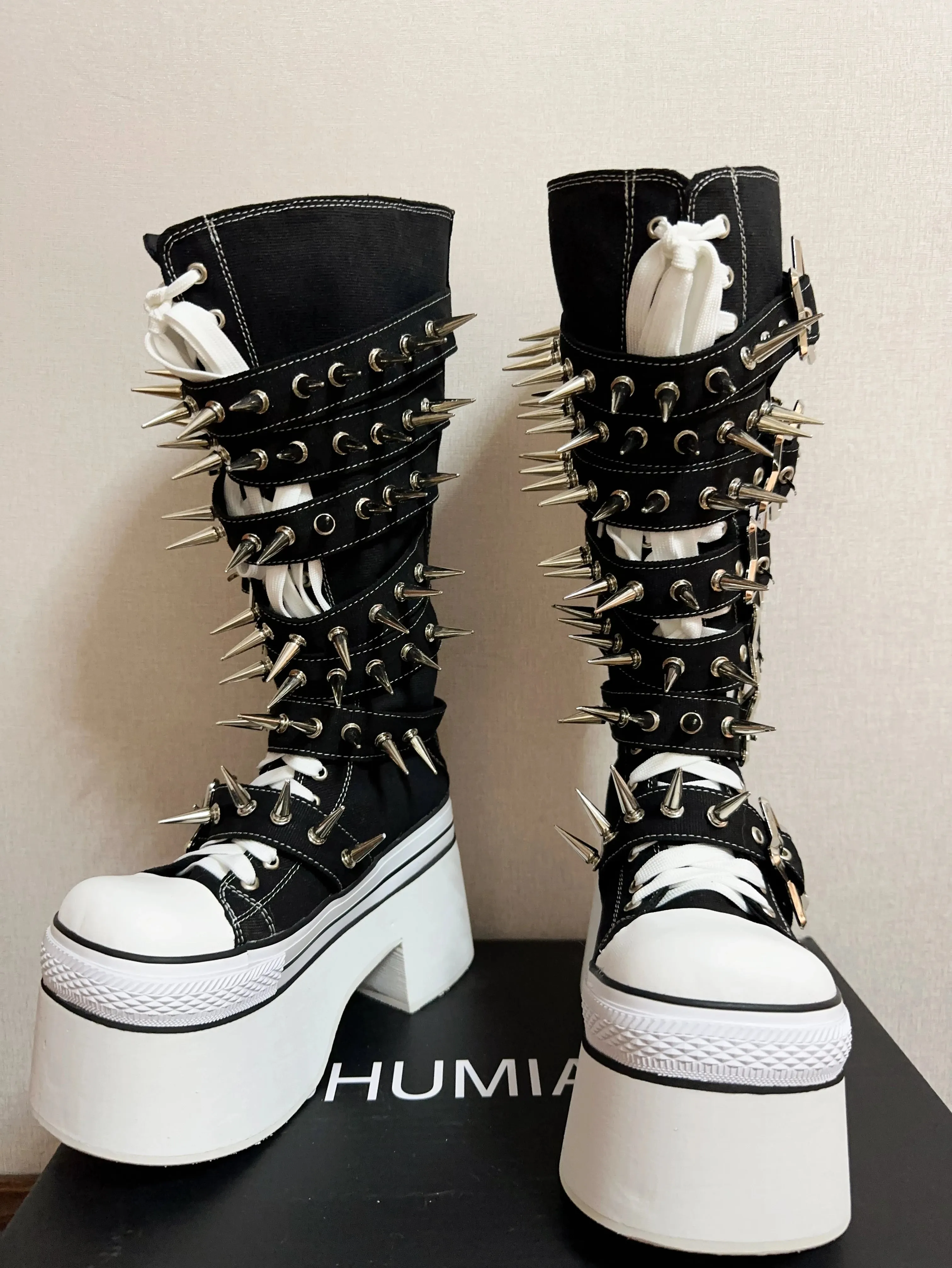 Motorcycle Canvas Boots - Made to Order