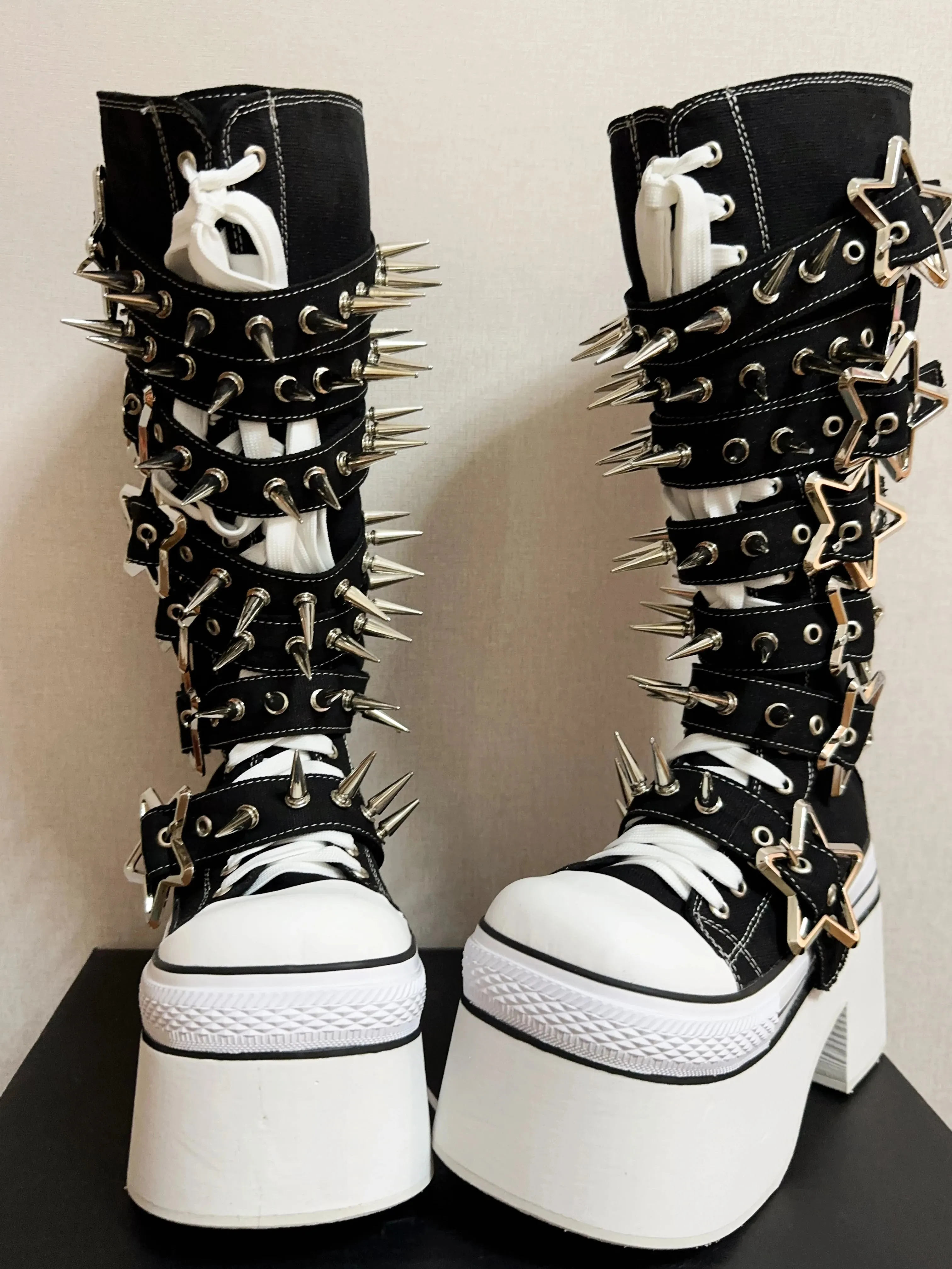 Motorcycle Canvas Boots - Made to Order