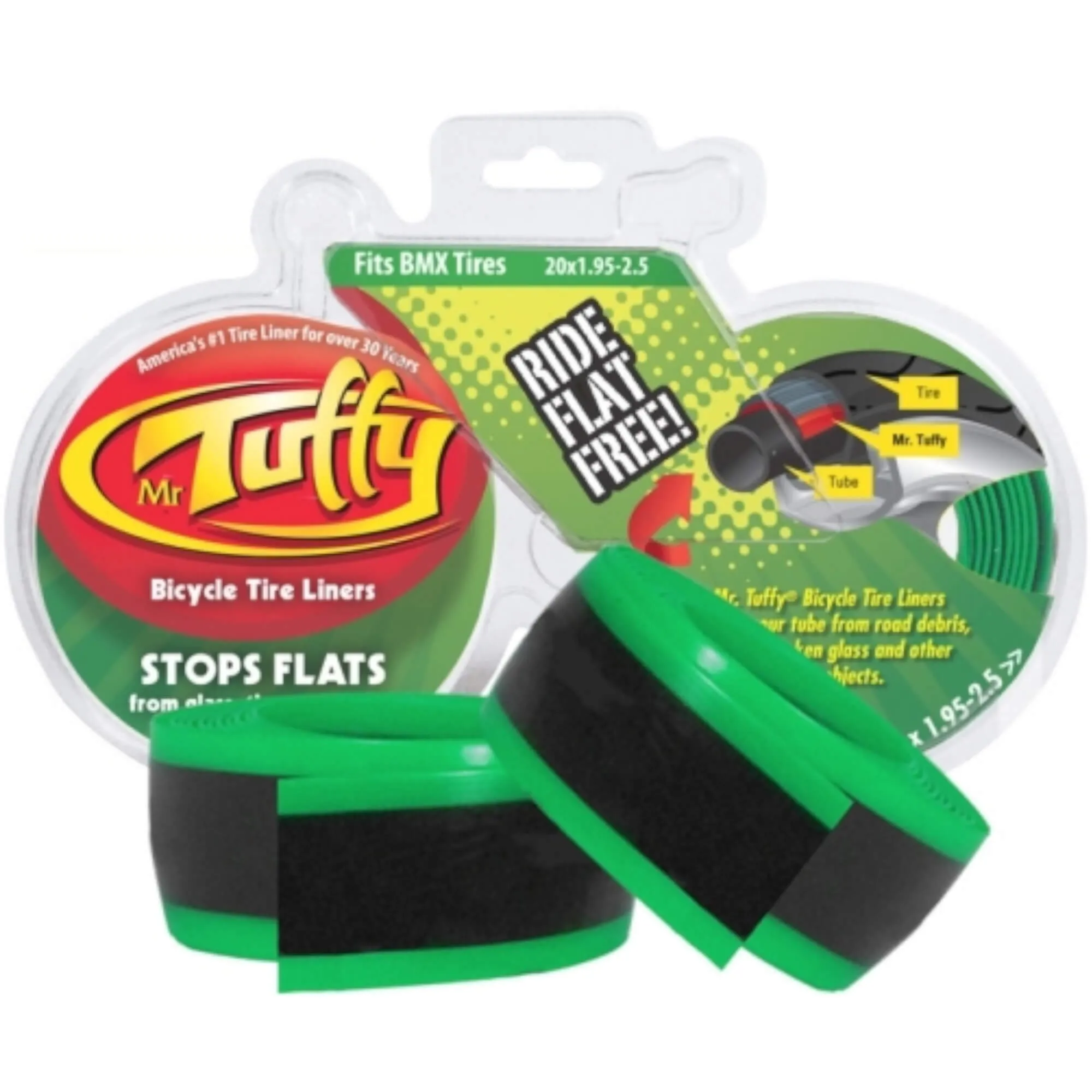 Mr Tuffy Bike Tire Liner Pair Stop Flats