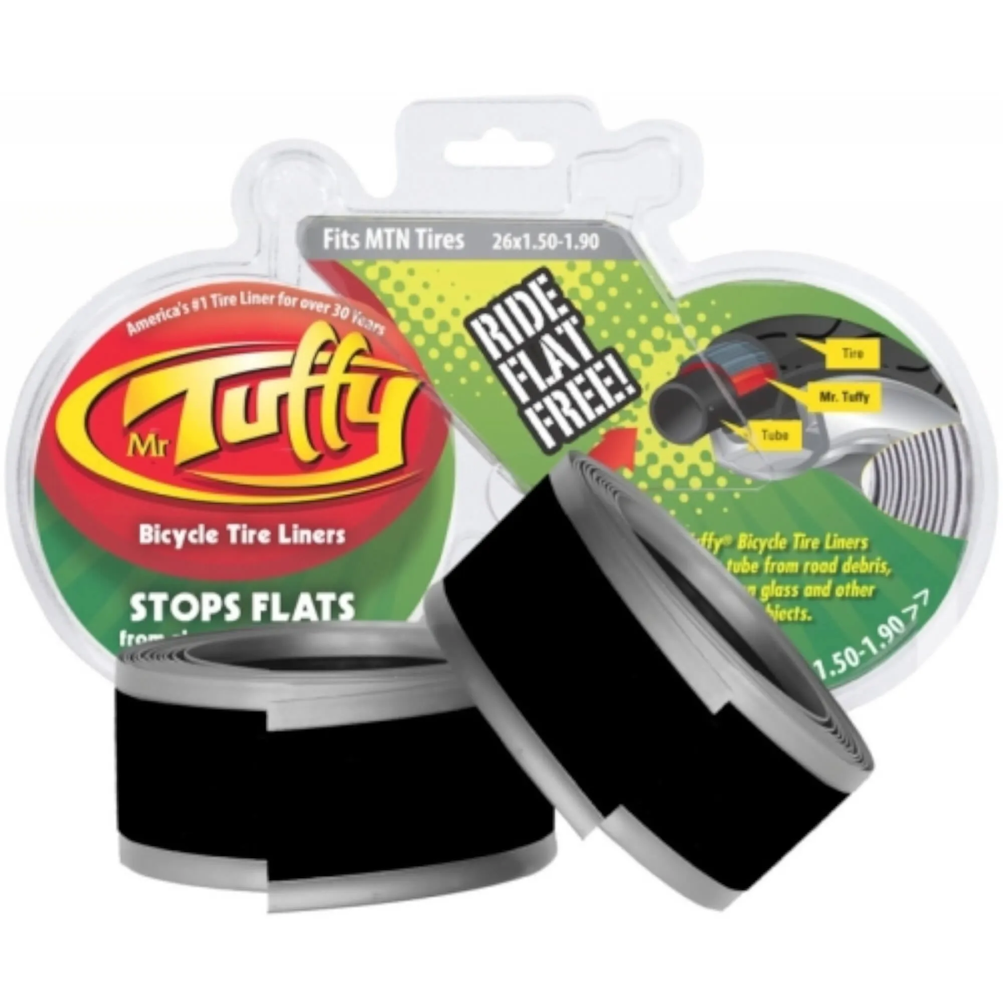 Mr Tuffy Bike Tire Liner Pair Stop Flats