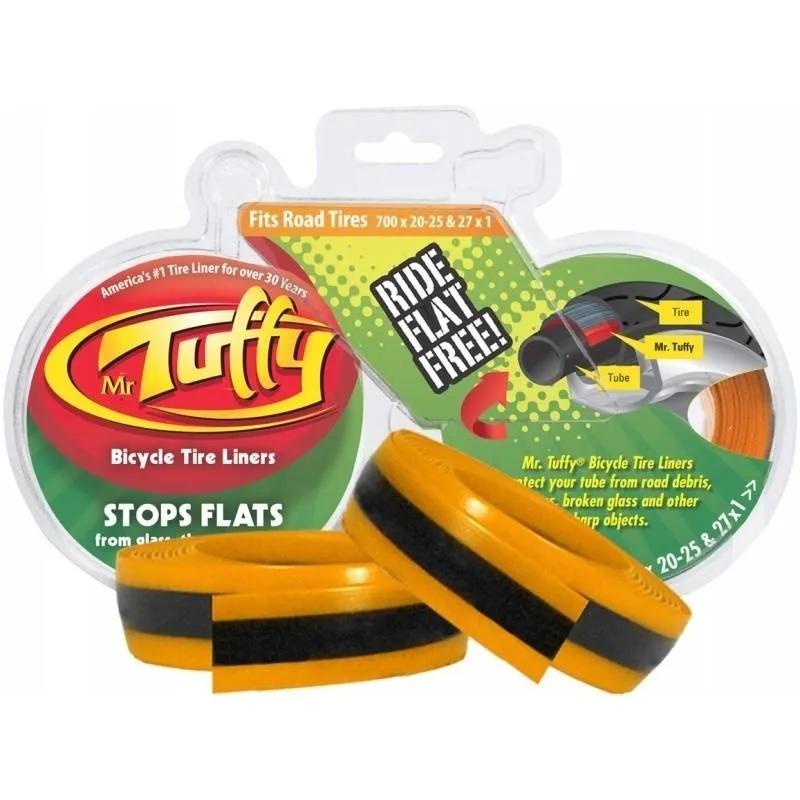 Mr Tuffy Bike Tire Liner Pair Stop Flats