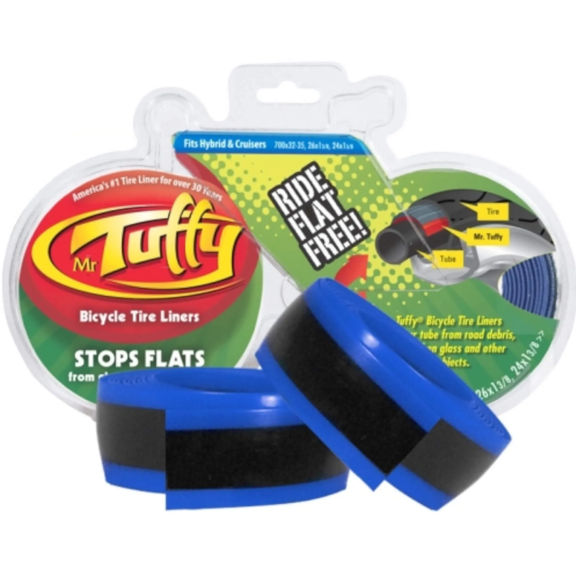 Mr Tuffy Bike Tire Liner Pair Stop Flats