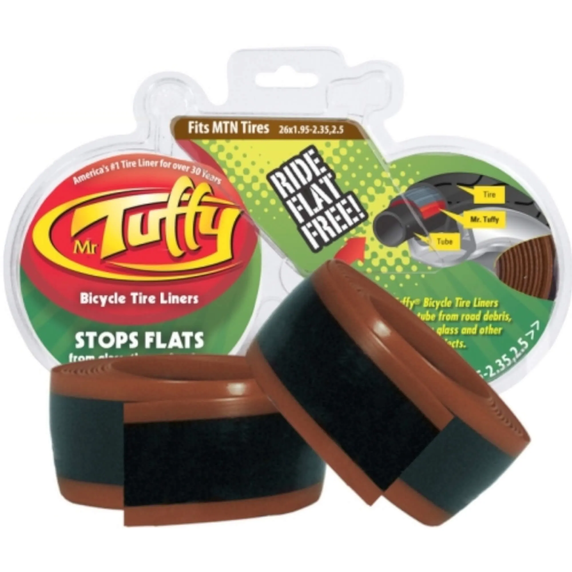 Mr Tuffy Bike Tire Liner Pair Stop Flats