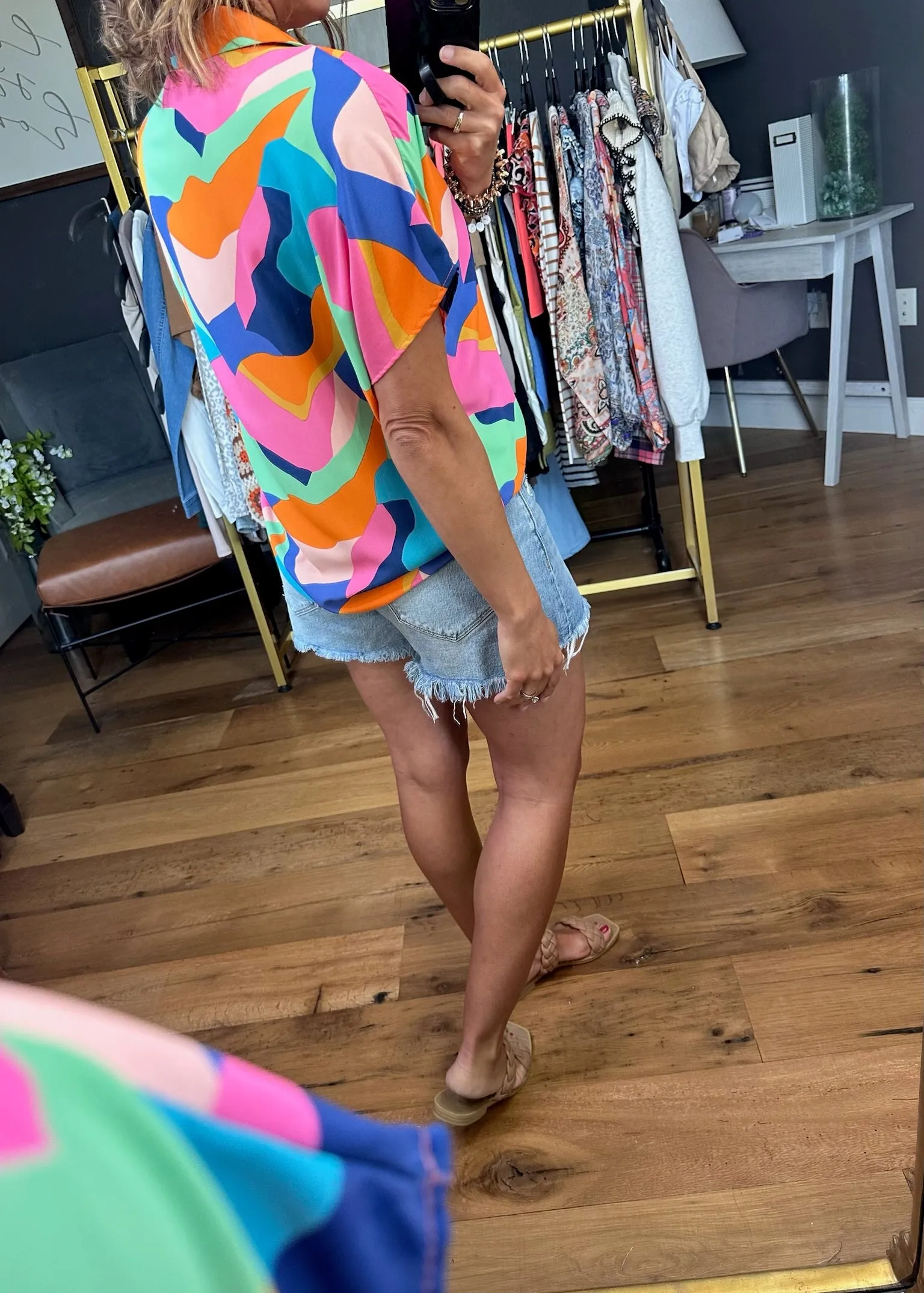 Peaceful Dreams Patterned Top - Multi