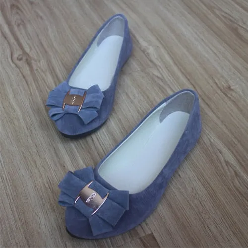 Plardin 2019 Fashion Flock Women's Flats For New Summer Slip-On Round Toe Casual Flat Shoes Basic ballet Shoes Woman Size Plus