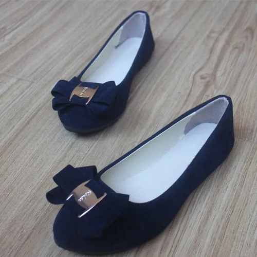 Plardin 2019 Fashion Flock Women's Flats For New Summer Slip-On Round Toe Casual Flat Shoes Basic ballet Shoes Woman Size Plus