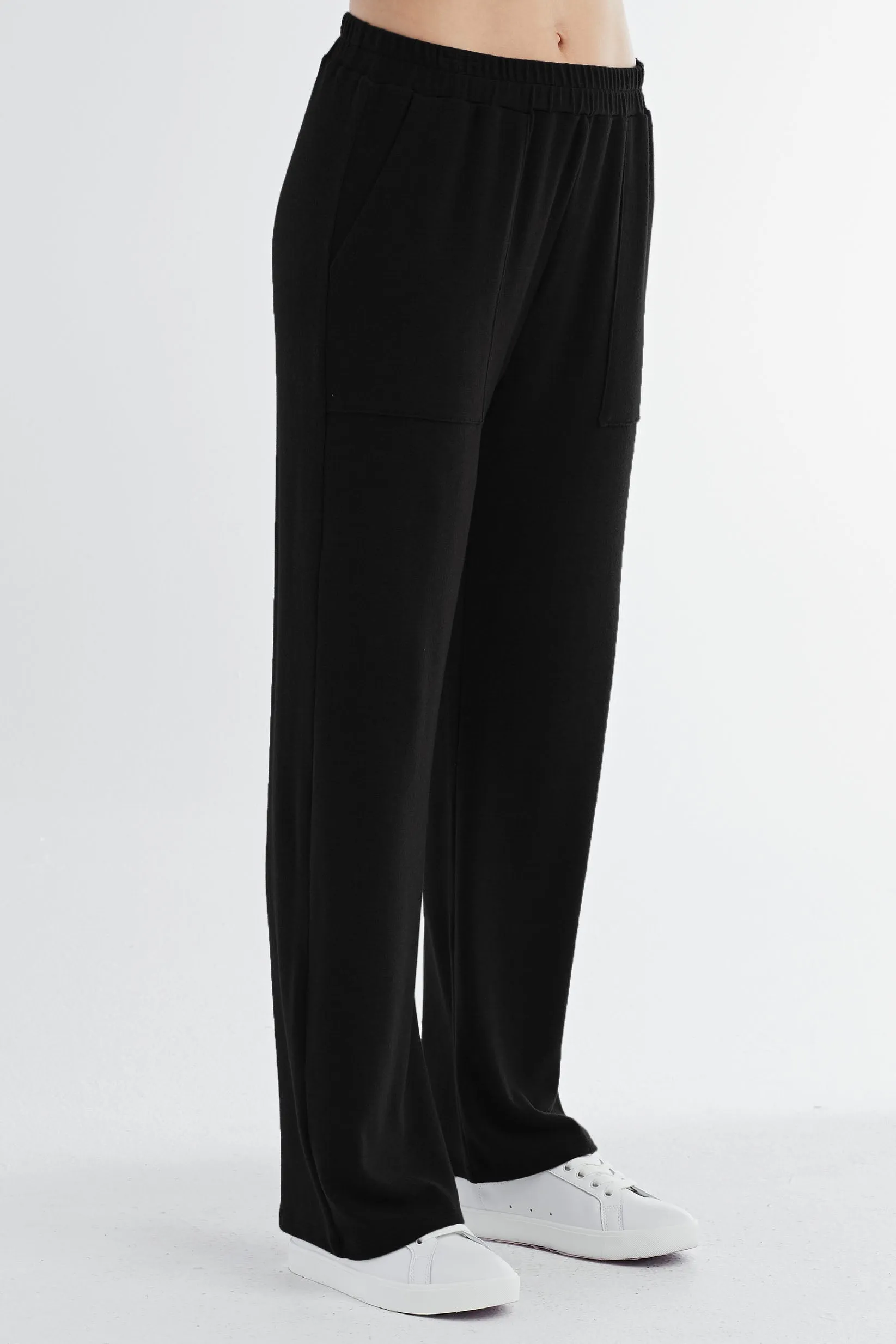 Red Haute Wide Leg Pants