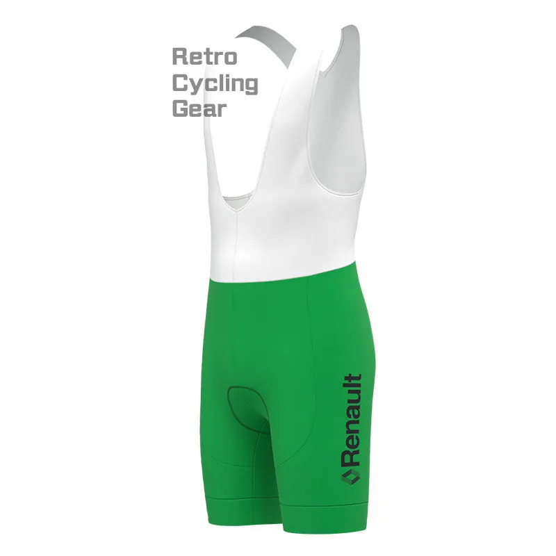 Renault Green Retro Long Sleeve Cycling Kit