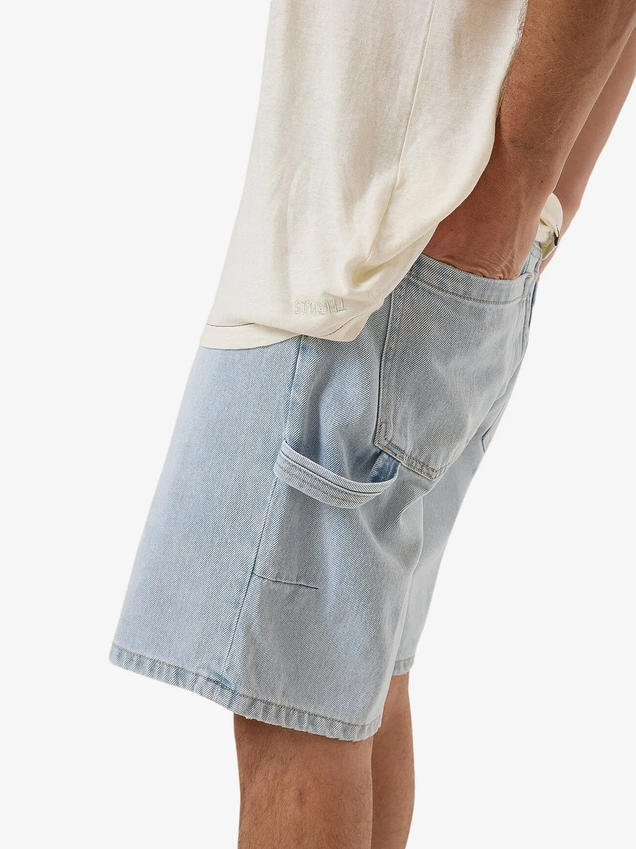 Slacker Denim Short - Ether Blue